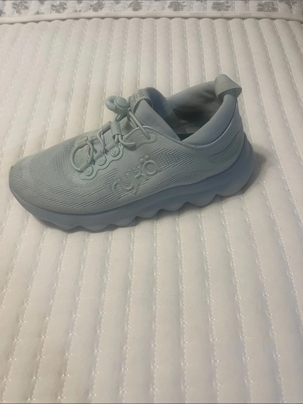 Ryka Women's Light Blue Slip-On Athletic Sneakers